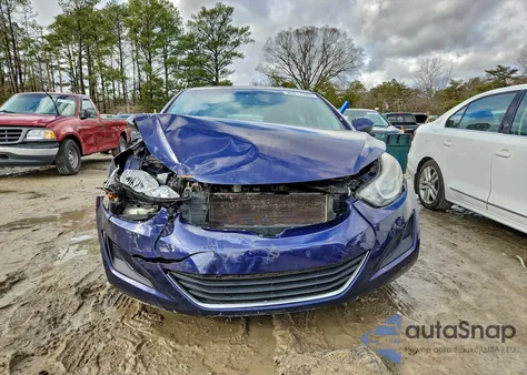 2014 Hyundai Elantra Se z USA, uszkodzony, nr VIN 5NPDH4AE4EH483398